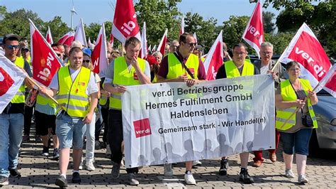 hermes gera streik|Haldensleben: Ganztägiger Warnstreik bei Hermes .